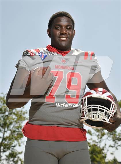 Thumbnail 1 in Mater Dei (Preseason Football Photoshoot) photogallery.