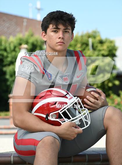 Thumbnail 2 in Mater Dei (Preseason Football Photoshoot) photogallery.