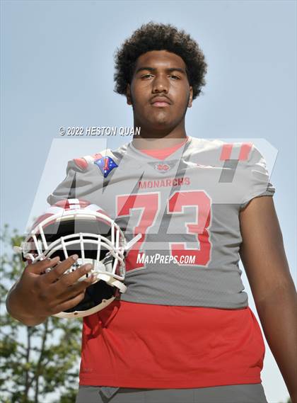 Thumbnail 1 in Mater Dei (Preseason Football Photoshoot) photogallery.