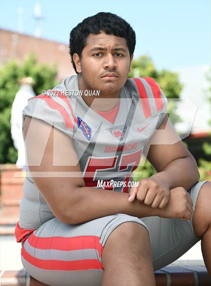 Thumbnail 1 in Mater Dei (Preseason Football Photoshoot) photogallery.