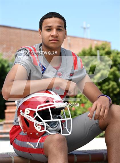 Thumbnail 3 in Mater Dei (Preseason Football Photoshoot) photogallery.