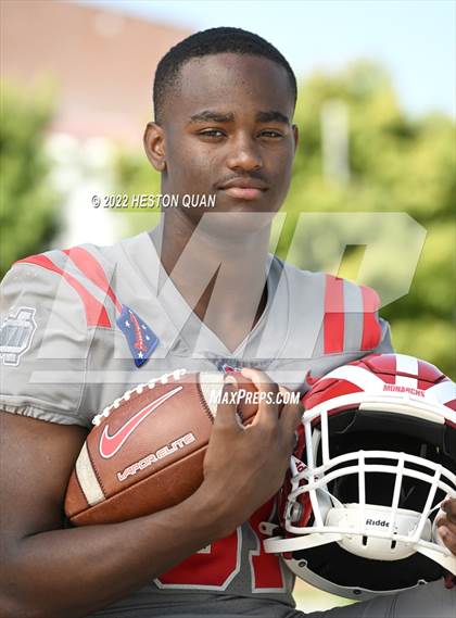 Thumbnail 3 in Mater Dei (Preseason Football Photoshoot) photogallery.