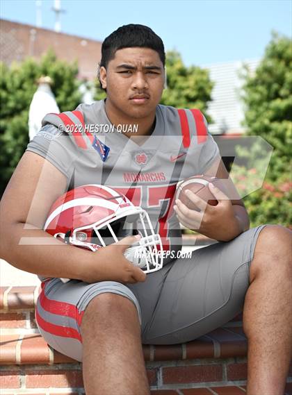 Thumbnail 2 in Mater Dei (Preseason Football Photoshoot) photogallery.