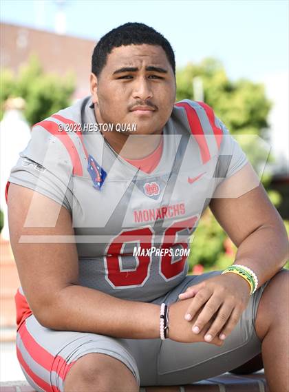 Thumbnail 1 in Mater Dei (Preseason Football Photoshoot) photogallery.