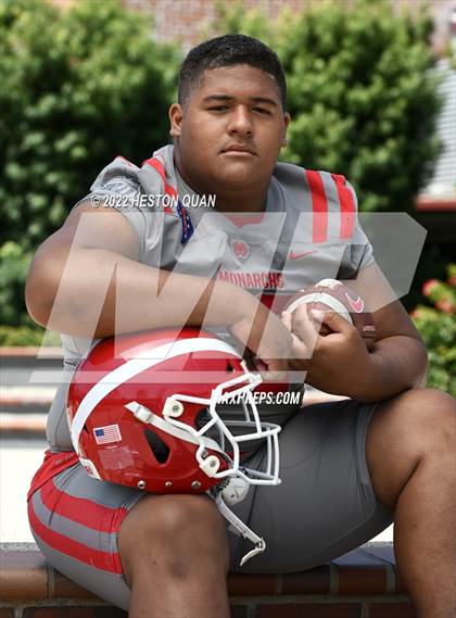 Thumbnail 3 in Mater Dei (Preseason Football Photoshoot) photogallery.