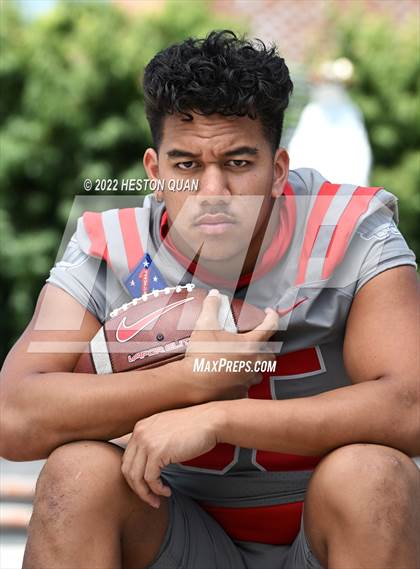 Thumbnail 2 in Mater Dei (Preseason Football Photoshoot) photogallery.