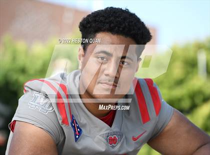 Thumbnail 2 in Mater Dei (Preseason Football Photoshoot) photogallery.