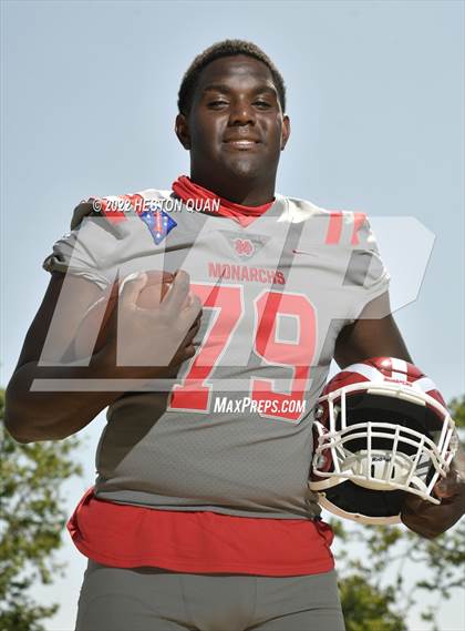 Thumbnail 3 in Mater Dei (Preseason Football Photoshoot) photogallery.