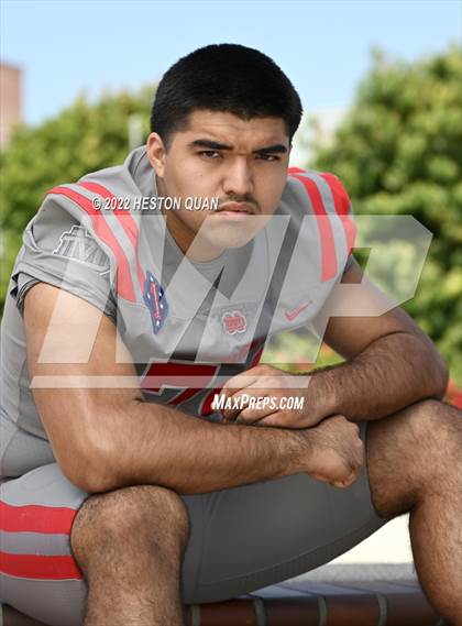Thumbnail 1 in Mater Dei (Preseason Football Photoshoot) photogallery.