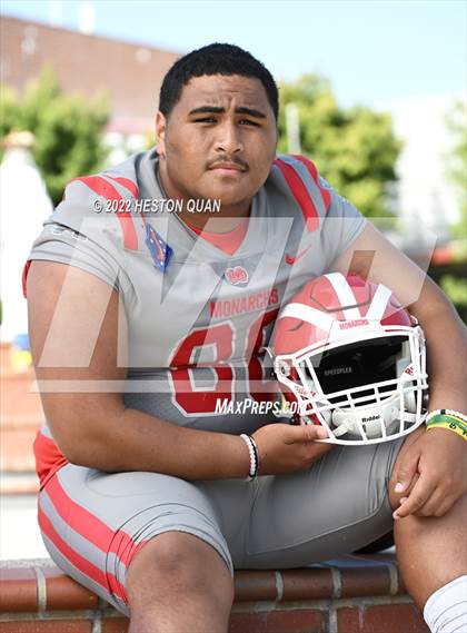 Thumbnail 1 in Mater Dei (Preseason Football Photoshoot) photogallery.