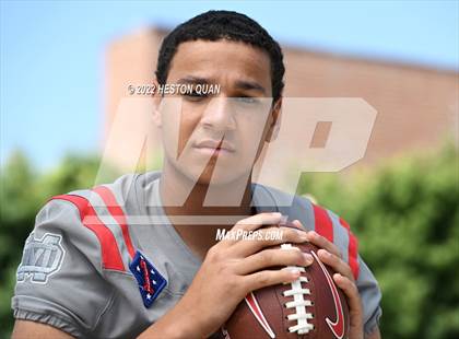 Thumbnail 1 in Mater Dei (Preseason Football Photoshoot) photogallery.