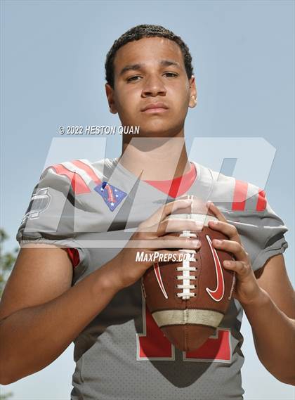 Thumbnail 3 in Mater Dei (Preseason Football Photoshoot) photogallery.