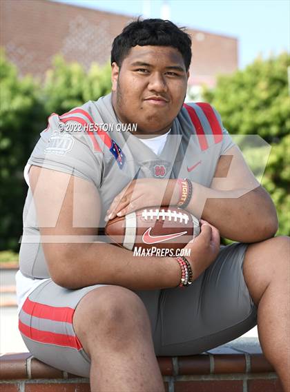 Thumbnail 3 in Mater Dei (Preseason Football Photoshoot) photogallery.