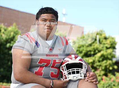 Thumbnail 1 in Mater Dei (Preseason Football Photoshoot) photogallery.