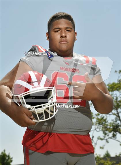 Thumbnail 3 in Mater Dei (Preseason Football Photoshoot) photogallery.