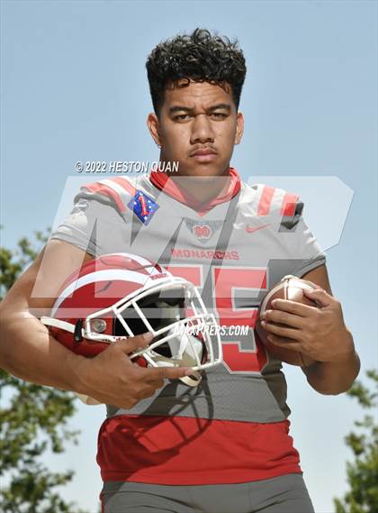 Thumbnail 1 in Mater Dei (Preseason Football Photoshoot) photogallery.