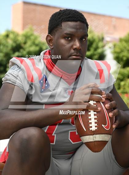 Thumbnail 2 in Mater Dei (Preseason Football Photoshoot) photogallery.