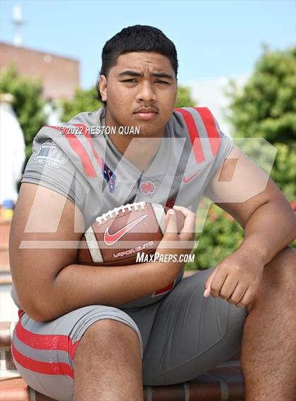 Thumbnail 2 in Mater Dei (Preseason Football Photoshoot) photogallery.