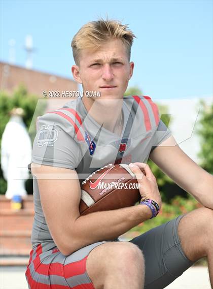 Thumbnail 2 in Mater Dei (Preseason Football Photoshoot) photogallery.