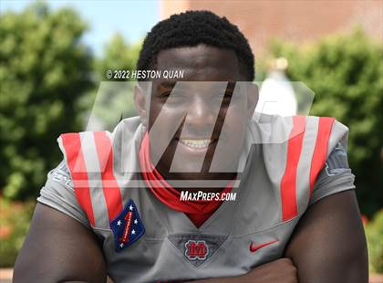 Thumbnail 2 in Mater Dei (Preseason Football Photoshoot) photogallery.
