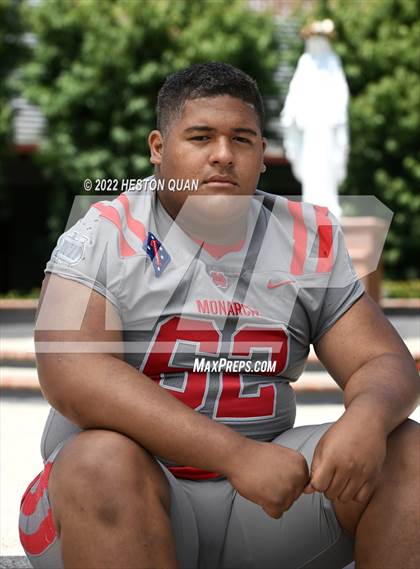 Thumbnail 1 in Mater Dei (Preseason Football Photoshoot) photogallery.