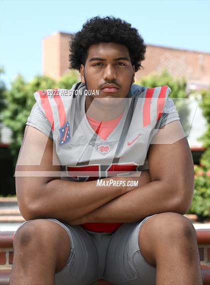 Thumbnail 1 in Mater Dei (Preseason Football Photoshoot) photogallery.