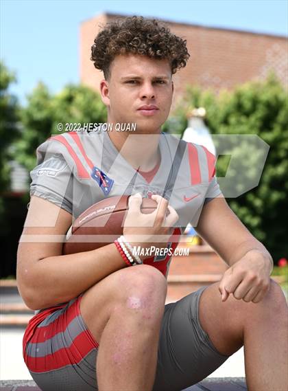 Thumbnail 3 in Mater Dei (Preseason Football Photoshoot) photogallery.
