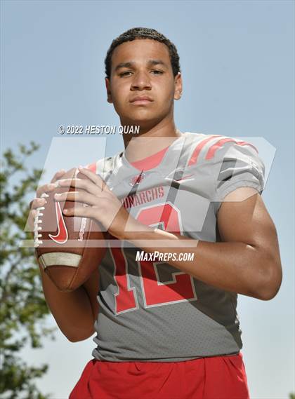 Thumbnail 2 in Mater Dei (Preseason Football Photoshoot) photogallery.