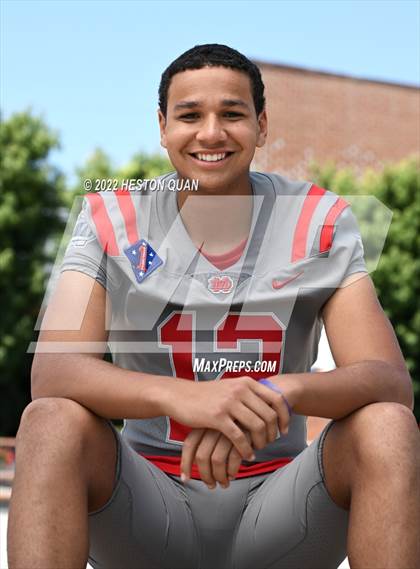Thumbnail 1 in Mater Dei (Preseason Football Photoshoot) photogallery.