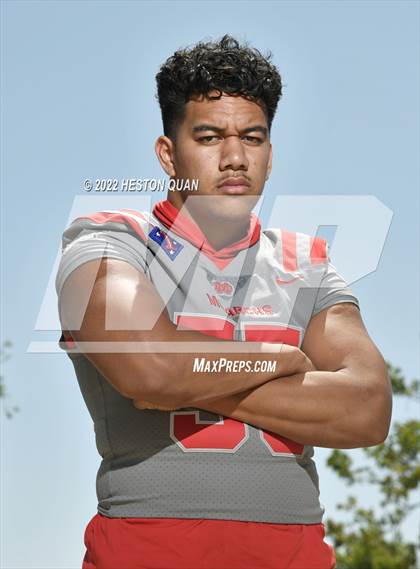 Thumbnail 3 in Mater Dei (Preseason Football Photoshoot) photogallery.