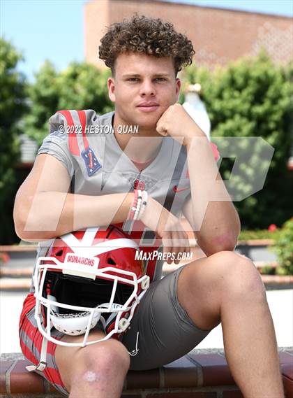 Thumbnail 3 in Mater Dei (Preseason Football Photoshoot) photogallery.