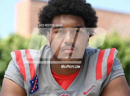Thumbnail 2 in Mater Dei (Preseason Football Photoshoot) photogallery.