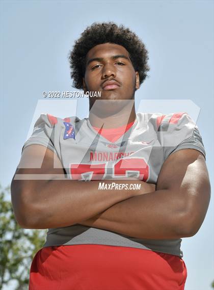 Thumbnail 2 in Mater Dei (Preseason Football Photoshoot) photogallery.