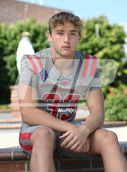 Thumbnail 2 in Mater Dei (Preseason Football Photoshoot) photogallery.