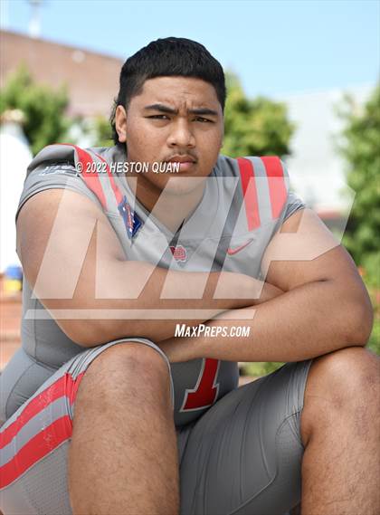 Thumbnail 3 in Mater Dei (Preseason Football Photoshoot) photogallery.