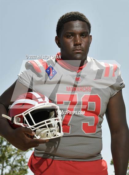 Thumbnail 3 in Mater Dei (Preseason Football Photoshoot) photogallery.