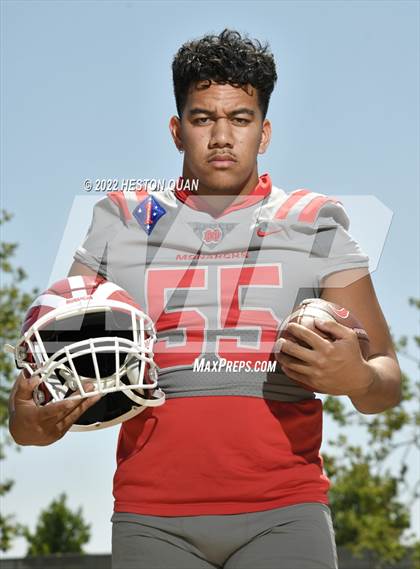 Thumbnail 3 in Mater Dei (Preseason Football Photoshoot) photogallery.