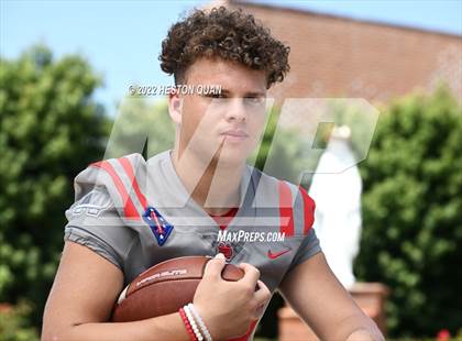 Thumbnail 3 in Mater Dei (Preseason Football Photoshoot) photogallery.