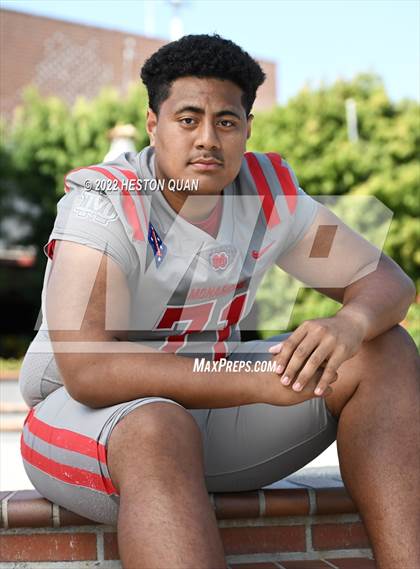 Thumbnail 2 in Mater Dei (Preseason Football Photoshoot) photogallery.