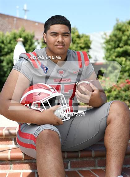 Thumbnail 3 in Mater Dei (Preseason Football Photoshoot) photogallery.