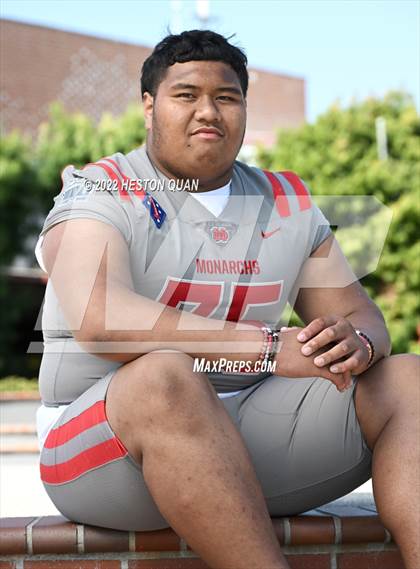 Thumbnail 2 in Mater Dei (Preseason Football Photoshoot) photogallery.