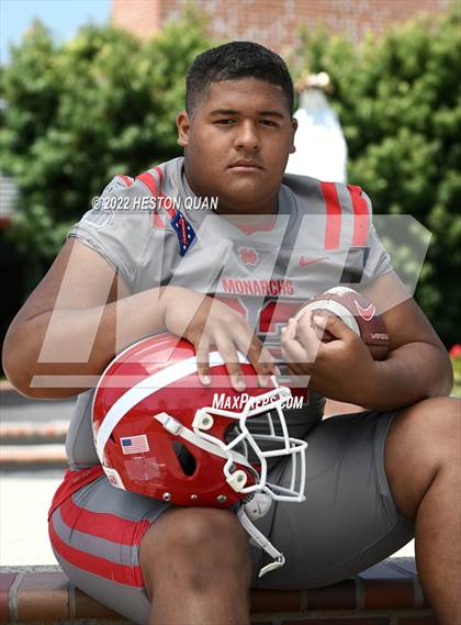 Thumbnail 2 in Mater Dei (Preseason Football Photoshoot) photogallery.