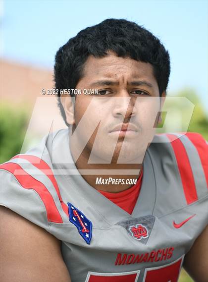 Thumbnail 3 in Mater Dei (Preseason Football Photoshoot) photogallery.