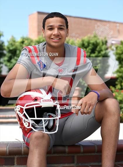 Thumbnail 3 in Mater Dei (Preseason Football Photoshoot) photogallery.