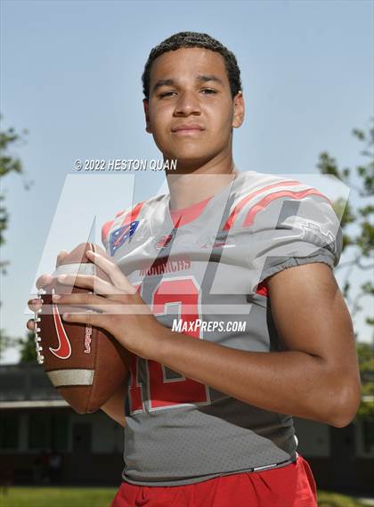 Thumbnail 2 in Mater Dei (Preseason Football Photoshoot) photogallery.