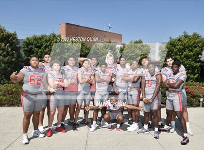 Thumbnail 1 in Mater Dei (Preseason Football Photoshoot) photogallery.