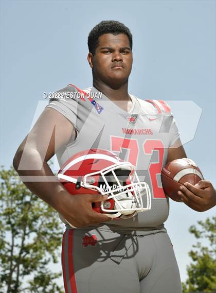 Thumbnail 3 in Mater Dei (Preseason Football Photoshoot) photogallery.