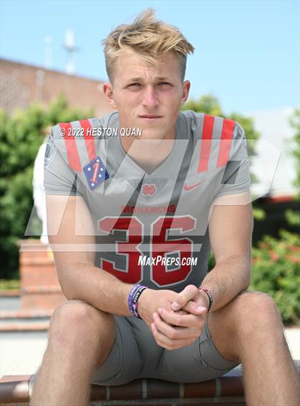 Thumbnail 3 in Mater Dei (Preseason Football Photoshoot) photogallery.