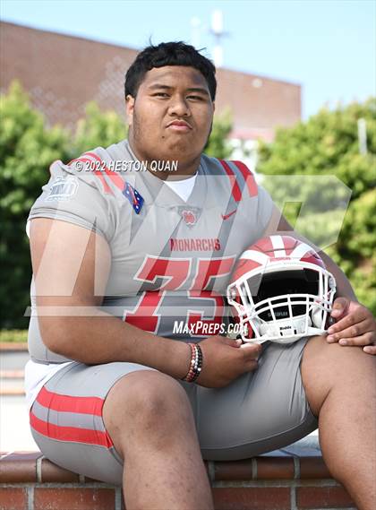 Thumbnail 2 in Mater Dei (Preseason Football Photoshoot) photogallery.