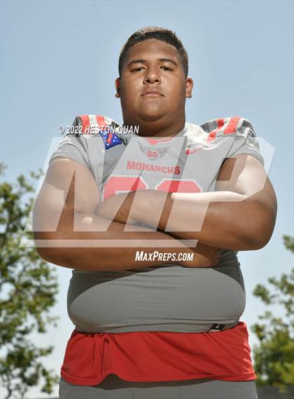 Thumbnail 1 in Mater Dei (Preseason Football Photoshoot) photogallery.